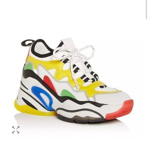 Ash Retro Bird Low-Top Hidden Wedge Sneakers